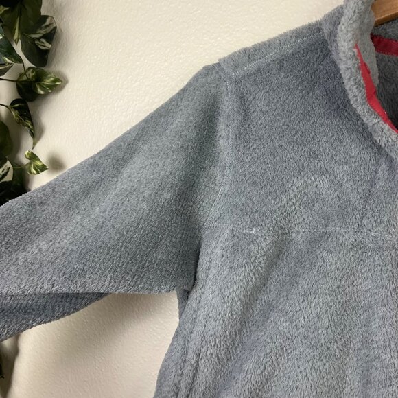 Patagonia Athletic Synchilla Snap T Fleece Pullover Jacket Grey Women’s Size M - Picture 6 of 11